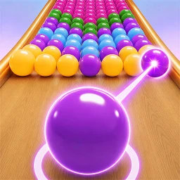 أيقونة Bubble Shooter: 3D Bubble Ball